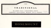 McLaren Vale-Langhorn Creek_Rosemount_traditional 1999